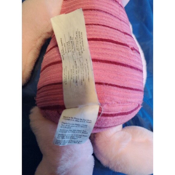 Piglet Plush Disney's Winnie the Pooh Cartoon Character 13" Weighted Bottom - Picture 11 of 11